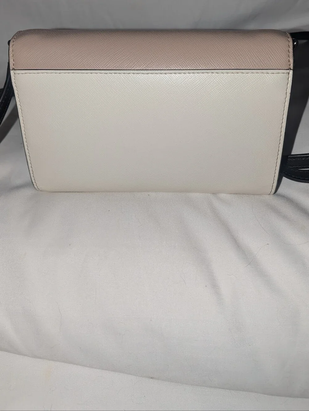 Kate Spade Staci  Colorblock Warm Beige Multi Small Flap Crossbody Bag